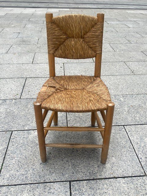 Charlotte Perriand Chair Model Bauche N:19 Edition Steph Simon 1960s-photo-2