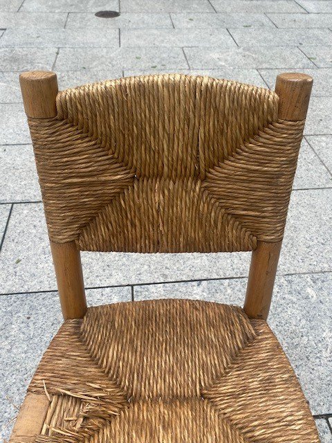 Charlotte Perriand Chair Model Bauche N:19 Edition Steph Simon 1960s-photo-4
