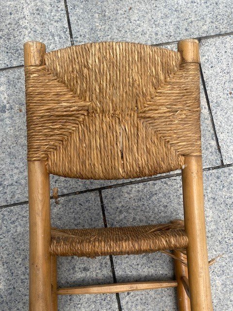 Charlotte Perriand Chair Model Bauche N:19 Edition Steph Simon 1960s-photo-3