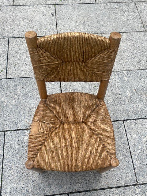 Charlotte Perriand Chair Model Bauche N:19 Edition Steph Simon 1960s-photo-6