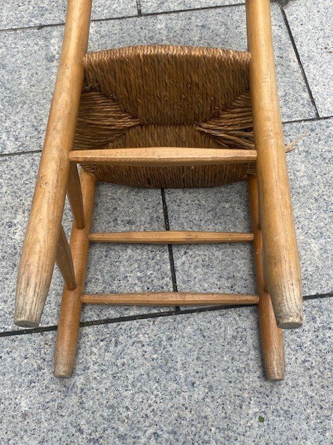 Charlotte Perriand Chair Model Bauche N:19 Edition Steph Simon 1960s-photo-8