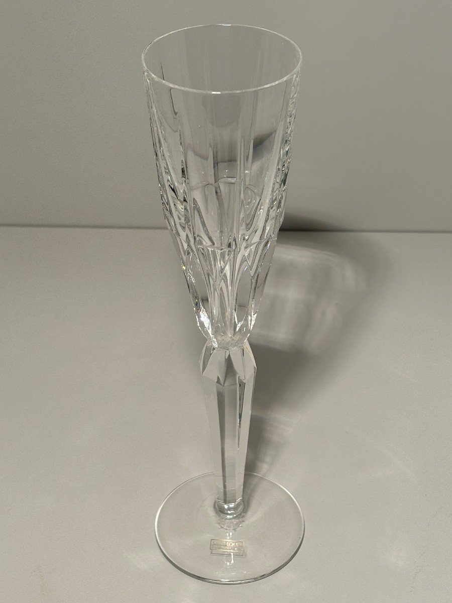 Saint Louis Champagne Flute Hermès Métropolis Collection-photo-1
