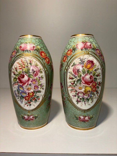Pair Of Sevres Vases-photo-2