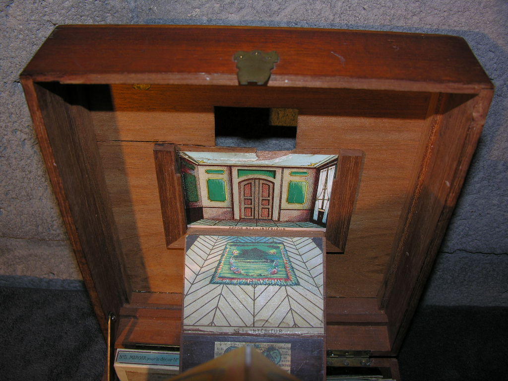 Rare Praxinoscope Theatre - 1879 Emile Reynaud-photo-3