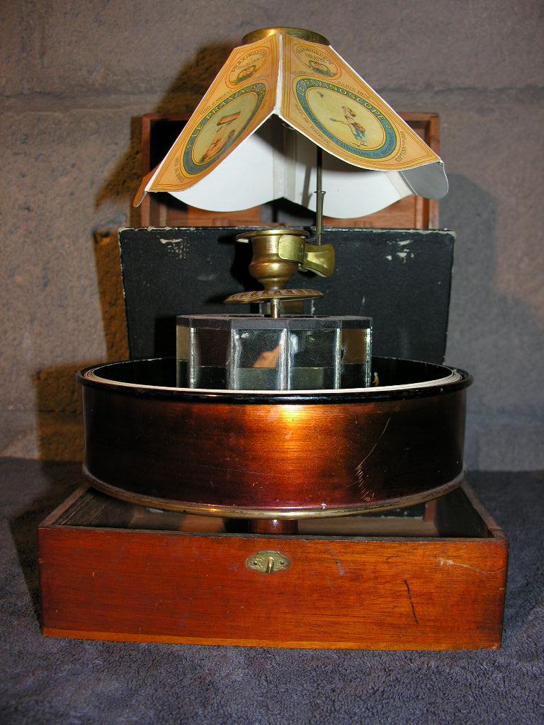 Rare Praxinoscope Theatre - 1879 Emile Reynaud-photo-4