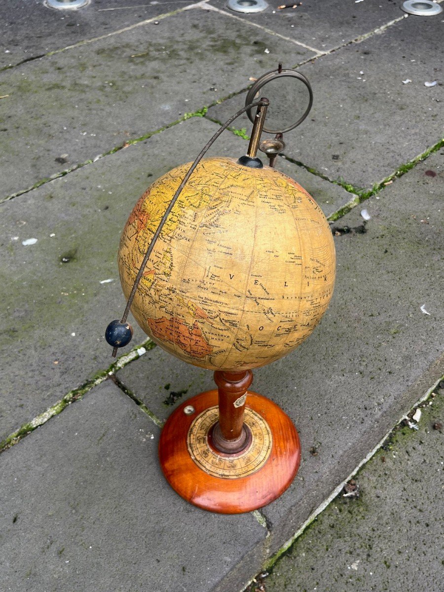 Old Terrestrial Globe/tellurium Planetarium-photo-2