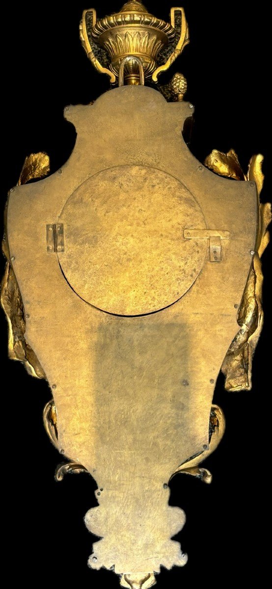 Important Gilt Bronze Wall Light-photo-5