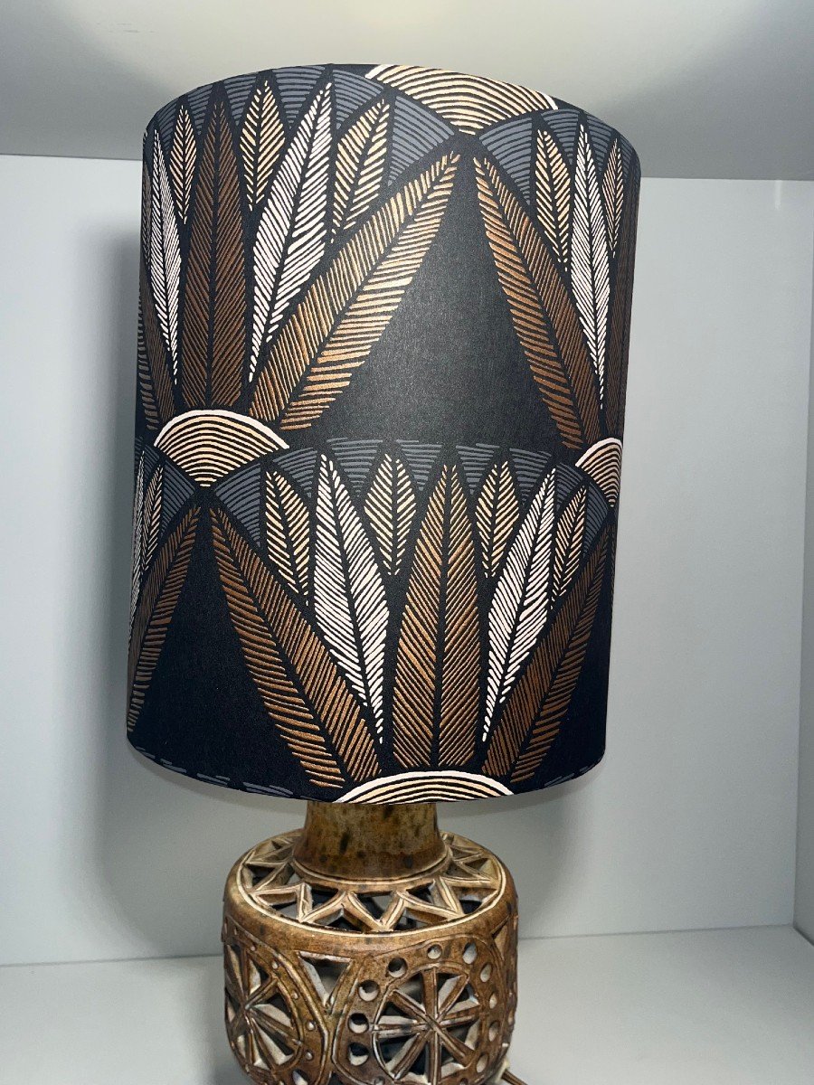 Agnès Escala Vintage Design Ceramic Lamp-photo-4