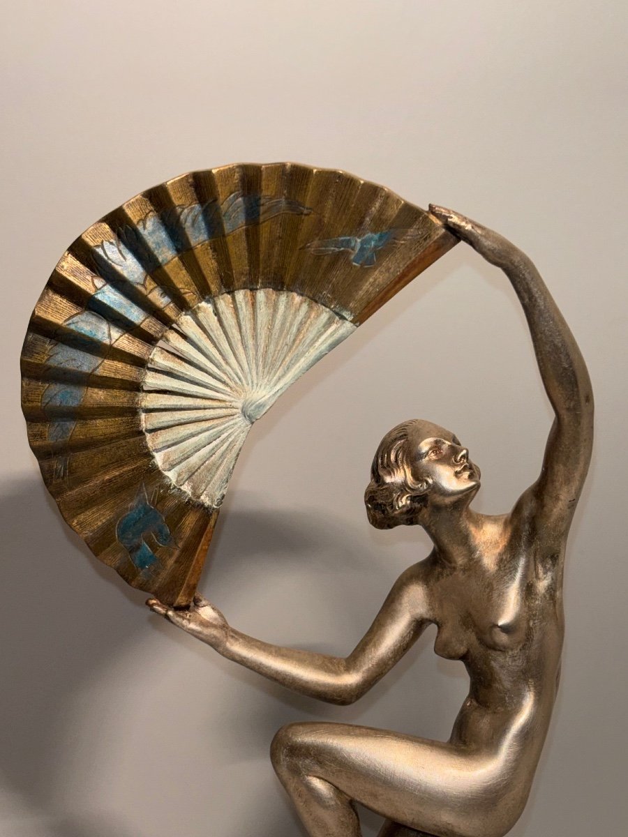 Marcel André Bouraine (1886-1948). Danseuse  à L’éventail (1925), -photo-3