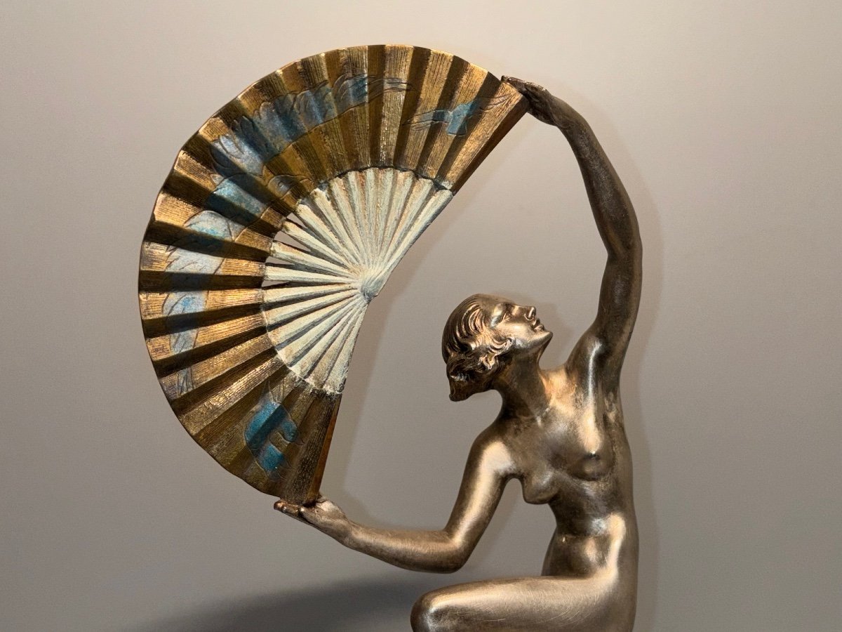 Marcel André Bouraine (1886-1948). Danseuse  à L’éventail (1925), -photo-4