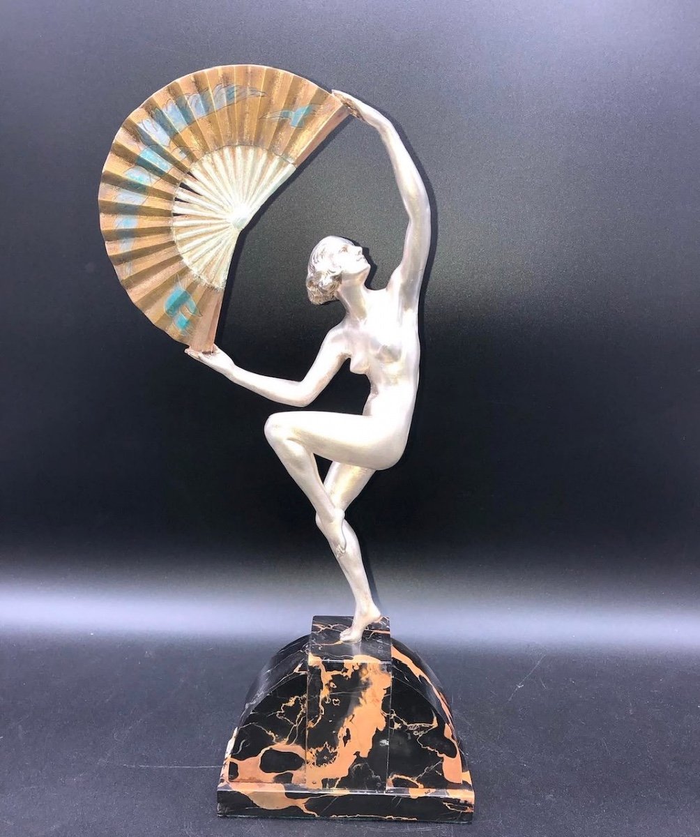 Marcel André Bouraine (1886-1948). Danseuse  à L’éventail (1925), -photo-2