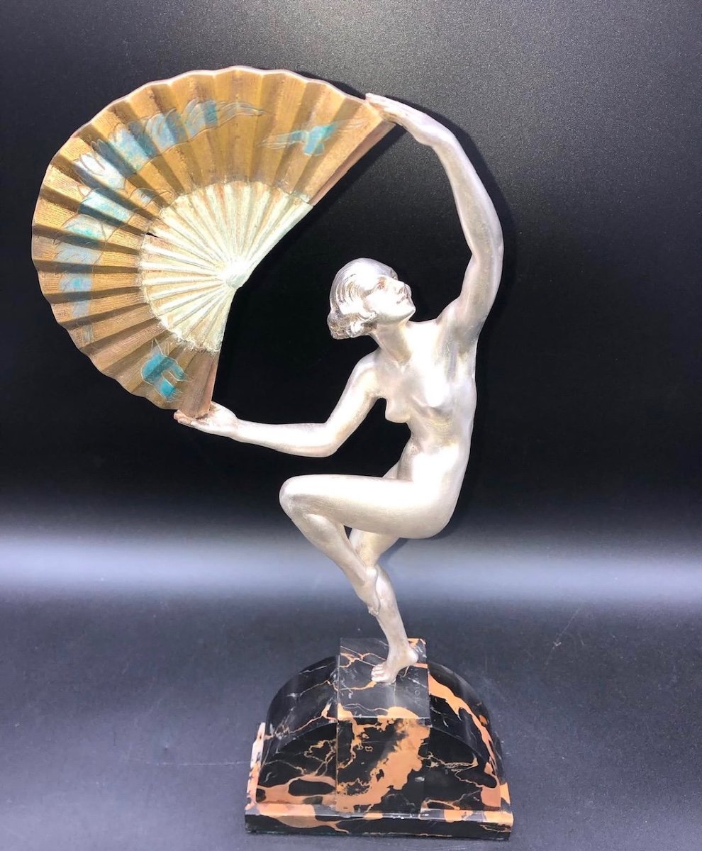 Marcel André Bouraine (1886-1948). Danseuse  à L’éventail (1925), -photo-6