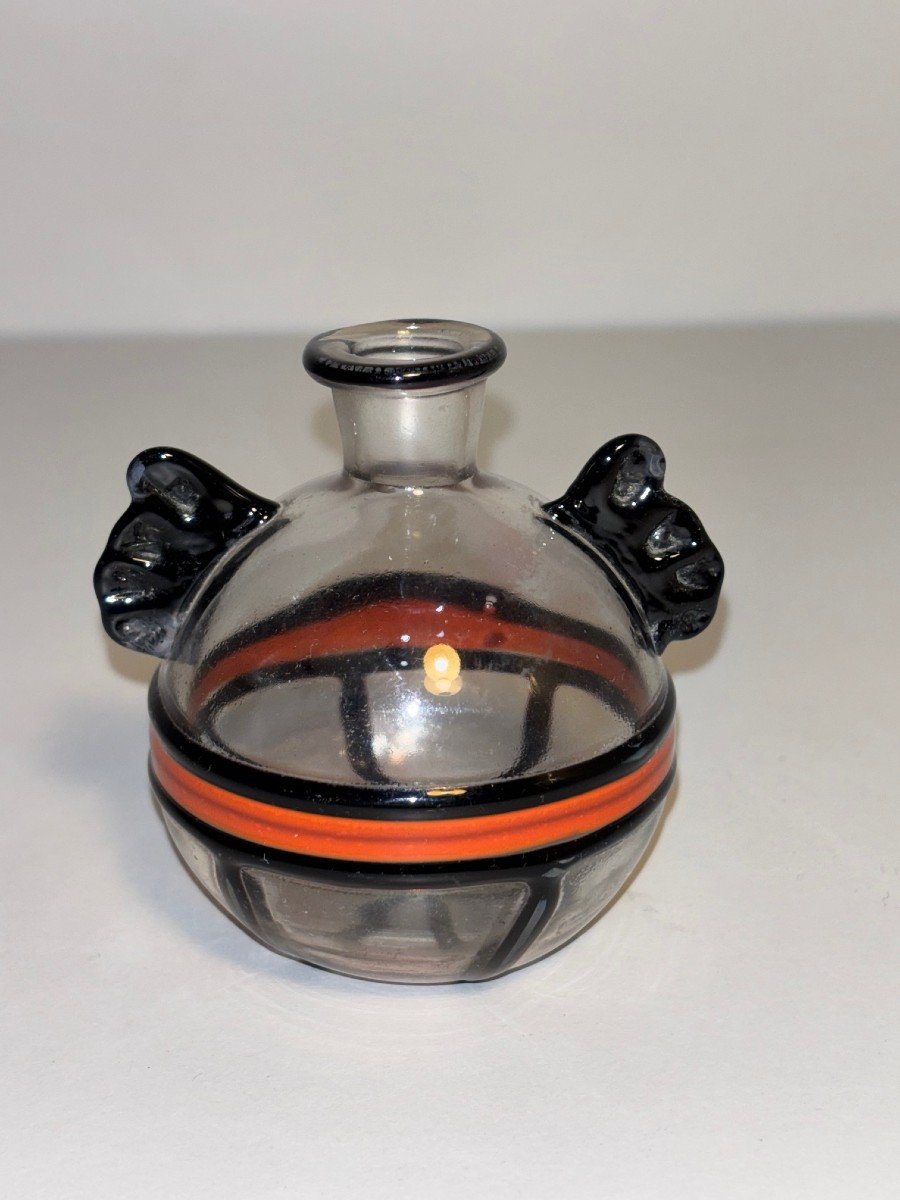 Schneider Vase With Applications Called "jewels"-photo-2