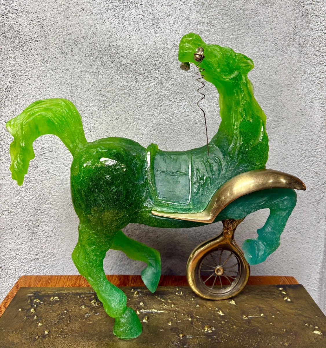 Salvador Dali Pour Daum France "débris d'Une Automobile ..."-photo-4