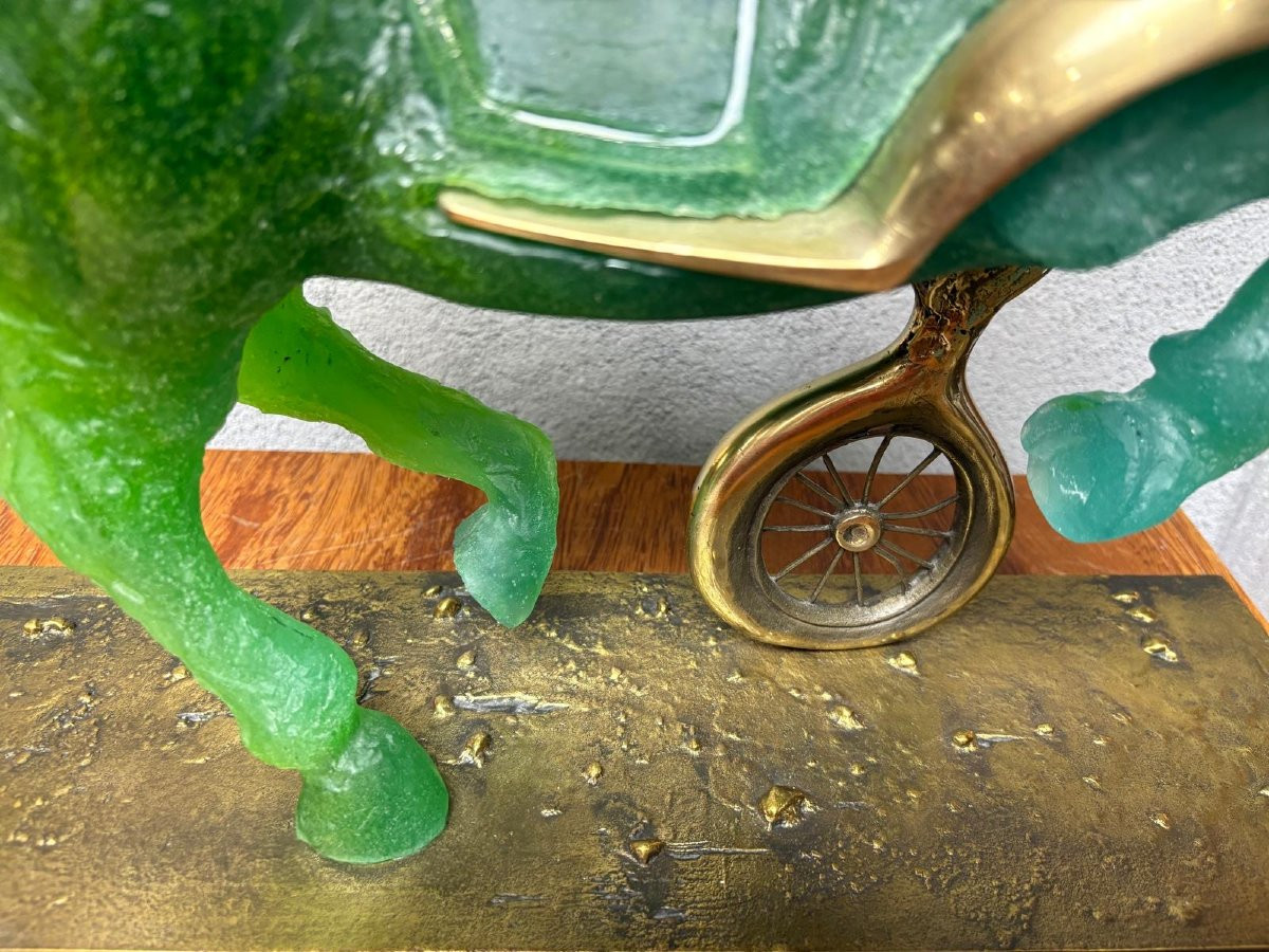 Salvador Dali Pour Daum France "débris d'Une Automobile ..."-photo-5