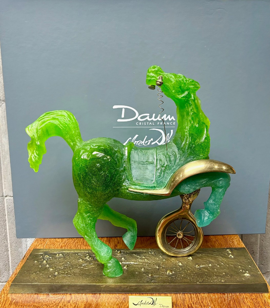 Salvador Dali Pour Daum France "débris d'Une Automobile ..."
