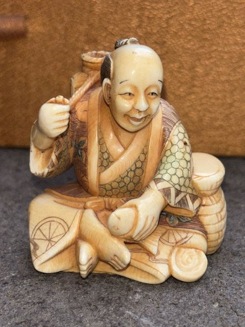 Netsuke Okimono Box-photo-2