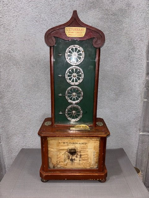 Machine à sous  " L'Etonnant " L. Grasset France 1900-photo-2
