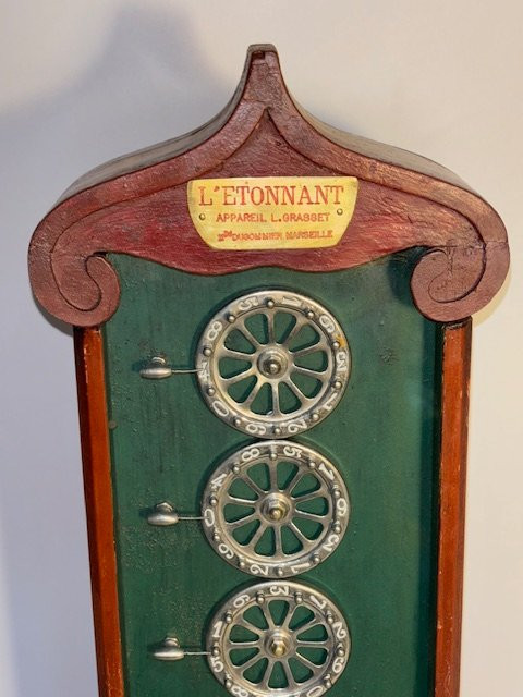 Machine à sous  " L'Etonnant " L. Grasset France 1900-photo-4