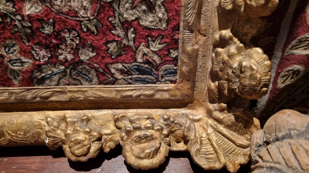 17th Century Wooden Frame-photo-3