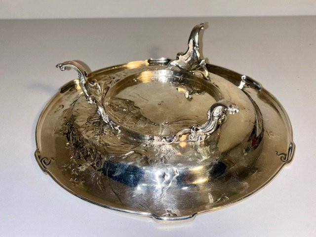 Coupe argent massif Eugêne Coupri (1839-1918)-photo-7