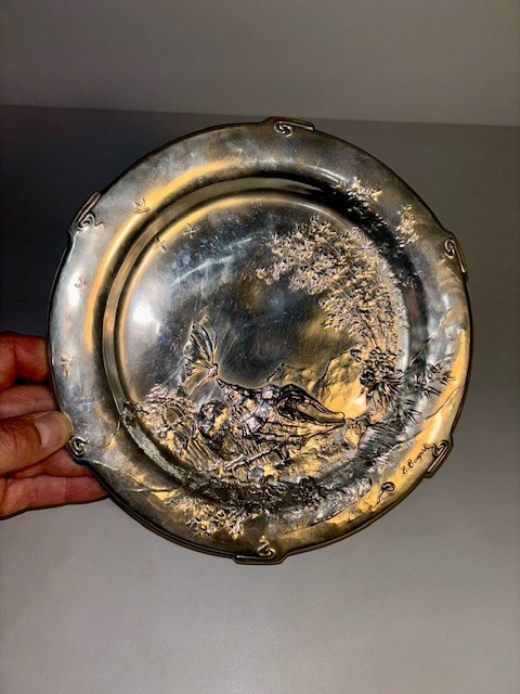 Coupe argent massif Eugêne Coupri (1839-1918)