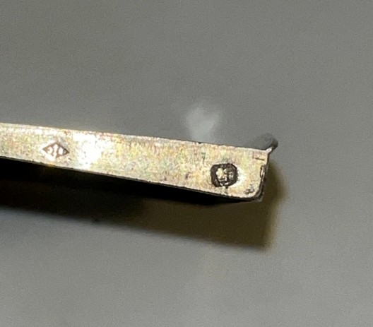 Silver Snuff Box With Minerve 1st Title Hallmark.-photo-4