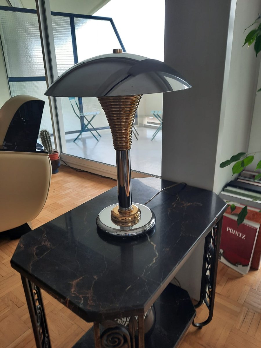 Lampe Originale Minestrielle des années 50/60 "Drummond"-photo-3