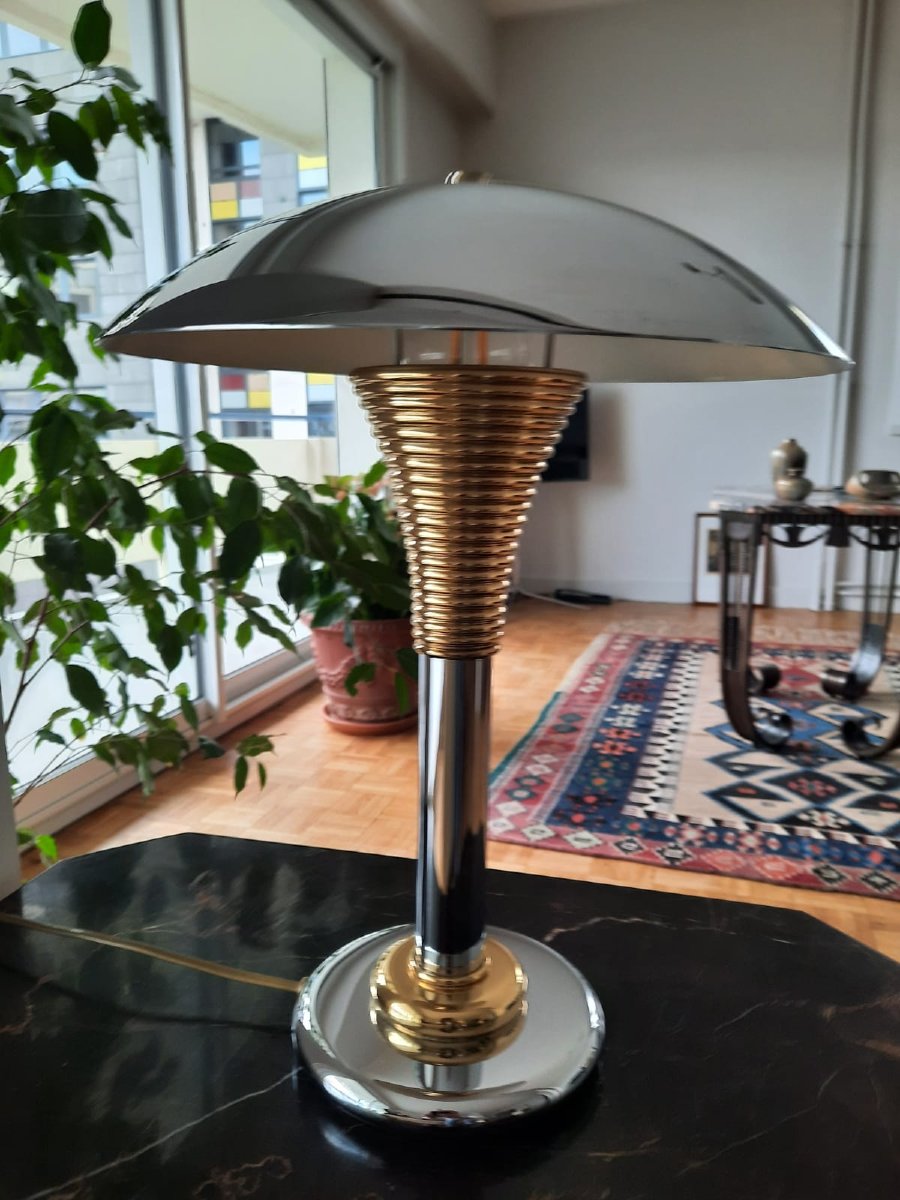 Lampe Originale Minestrielle des années 50/60 "Drummond"-photo-3