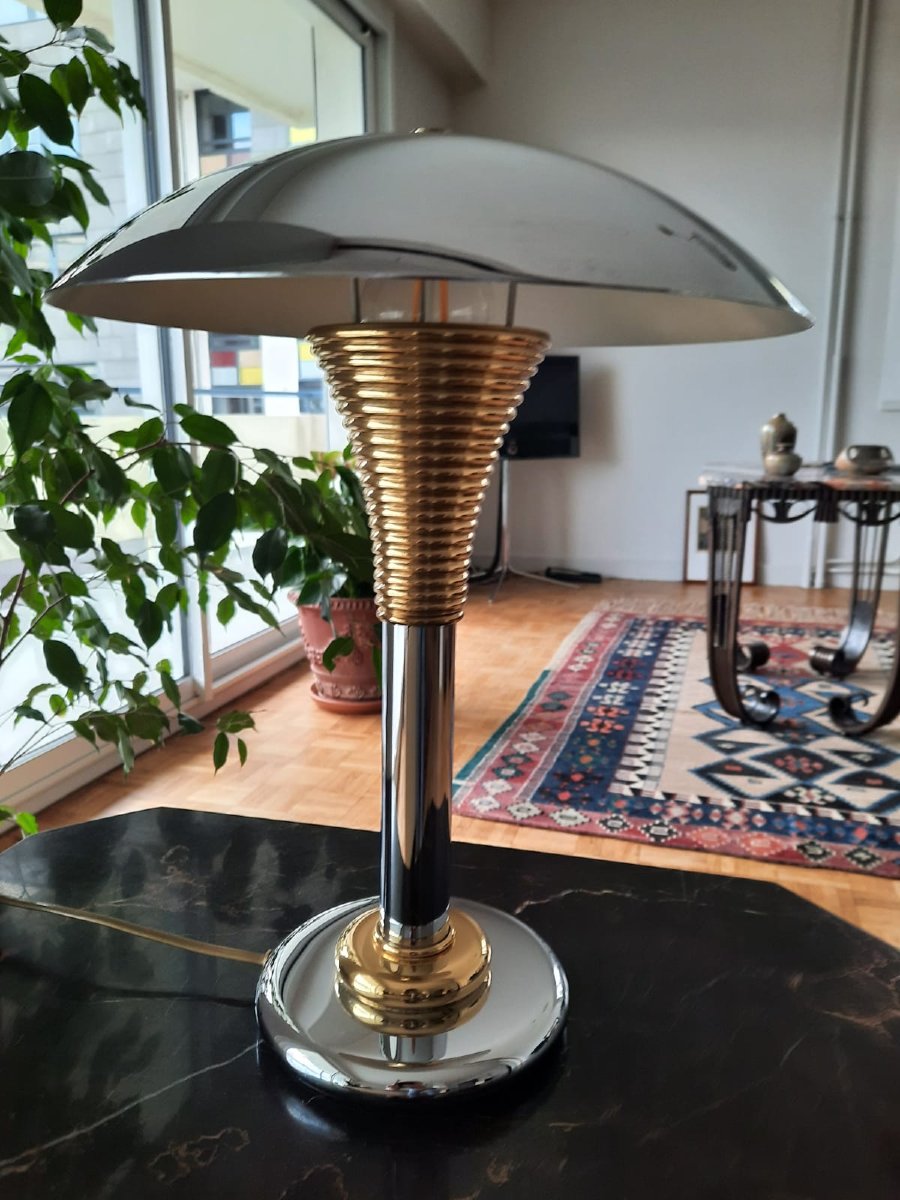 Lampe Originale Minestrielle des années 50/60 "Drummond"-photo-5