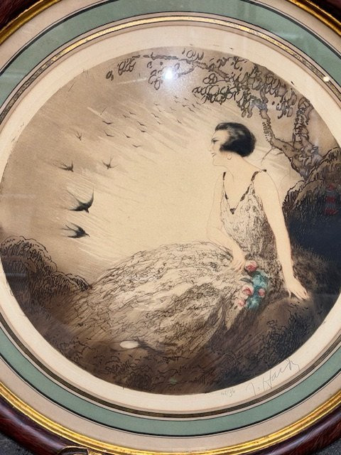 Art Deco Lithograph By James Hardy, 1930-photo-3