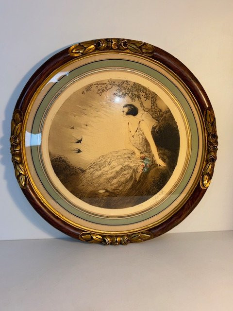 Art Deco Lithograph By James Hardy, 1930-photo-2