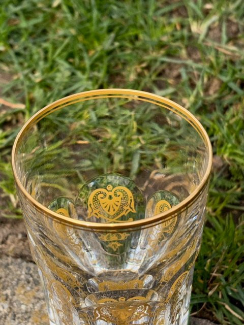 Harcourt Empire Pattern Baccarat Crystal Beer Mug. Height: 13.8 Cm-photo-3