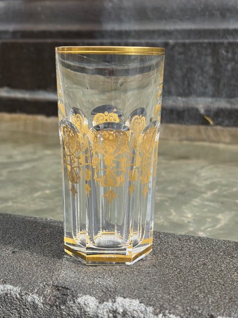 Harcourt Empire Pattern Baccarat Crystal Beer Mug. Height: 13.8 Cm-photo-6