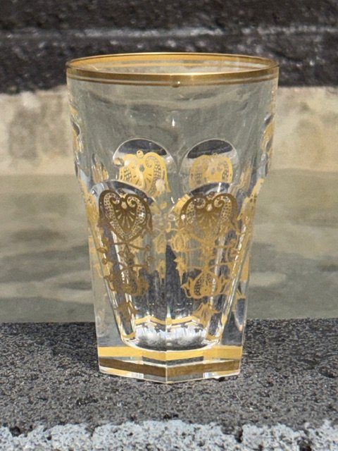 Harcourt Empire Pattern Baccarat Crystal Beer Mug. Height: 10.3 Cm-photo-1