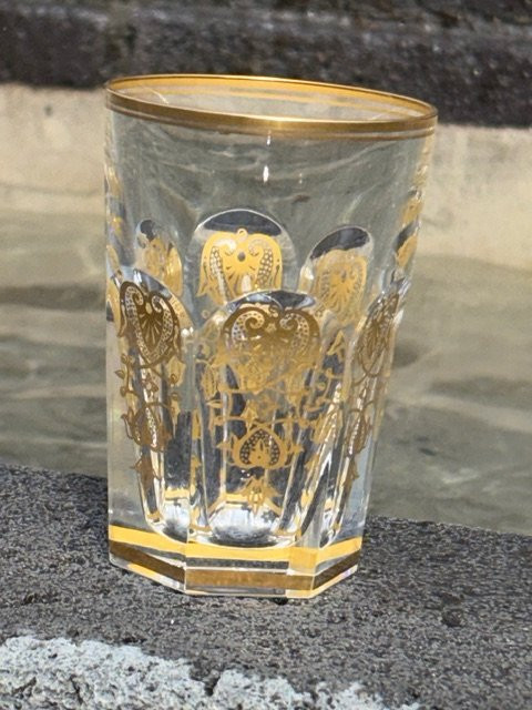 Harcourt Empire Pattern Baccarat Crystal Beer Mug. Height: 10.3 Cm-photo-4