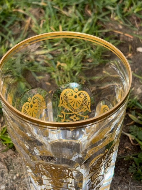 Harcourt Empire Pattern Baccarat Crystal Beer Mug. Height: 10.3 Cm-photo-8