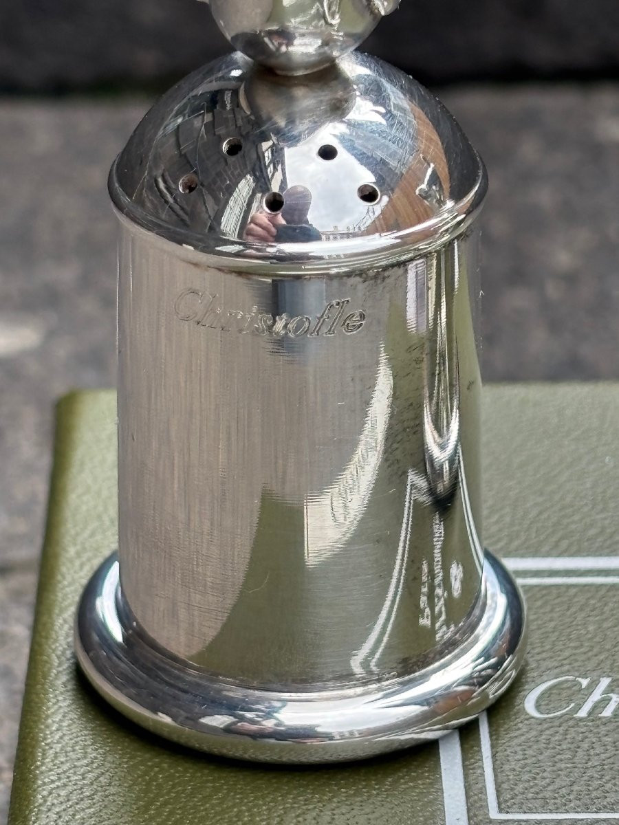 Salière et Poivrière Christofle modèle PICCOLO-photo-2