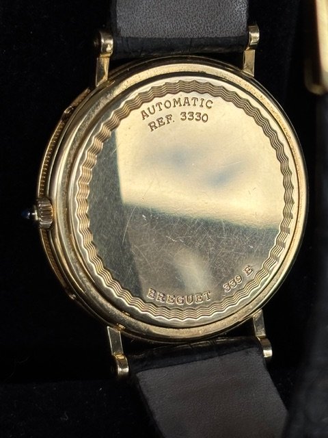 Montre Breguet Automatique Réf. 3330-Phase de Lune - Or jaune - Boîte incluse-photo-6