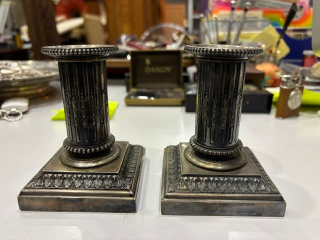 Pair Of Cailar Bayard Candle Holders, 10 Cm-photo-3