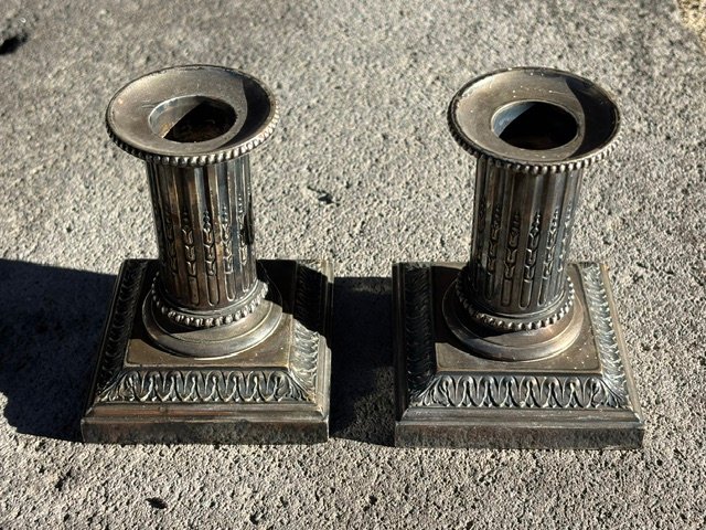 Pair Of Cailar Bayard Candle Holders, 10 Cm-photo-4