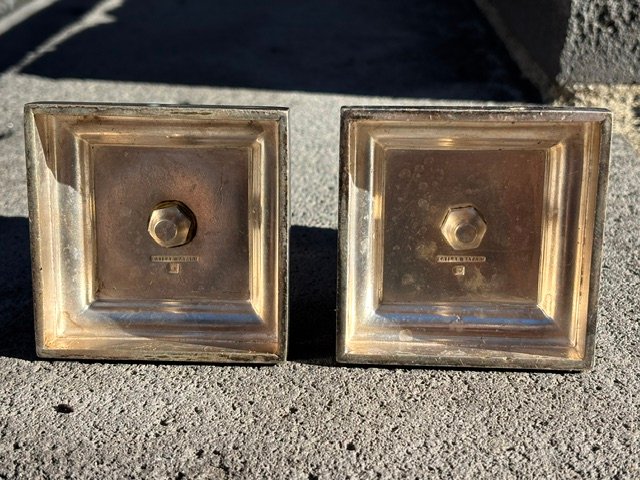 Pair Of Cailar Bayard Candle Holders, 10 Cm-photo-4