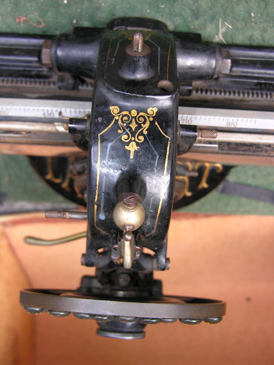 Typewriter Lambert 1884-photo-6