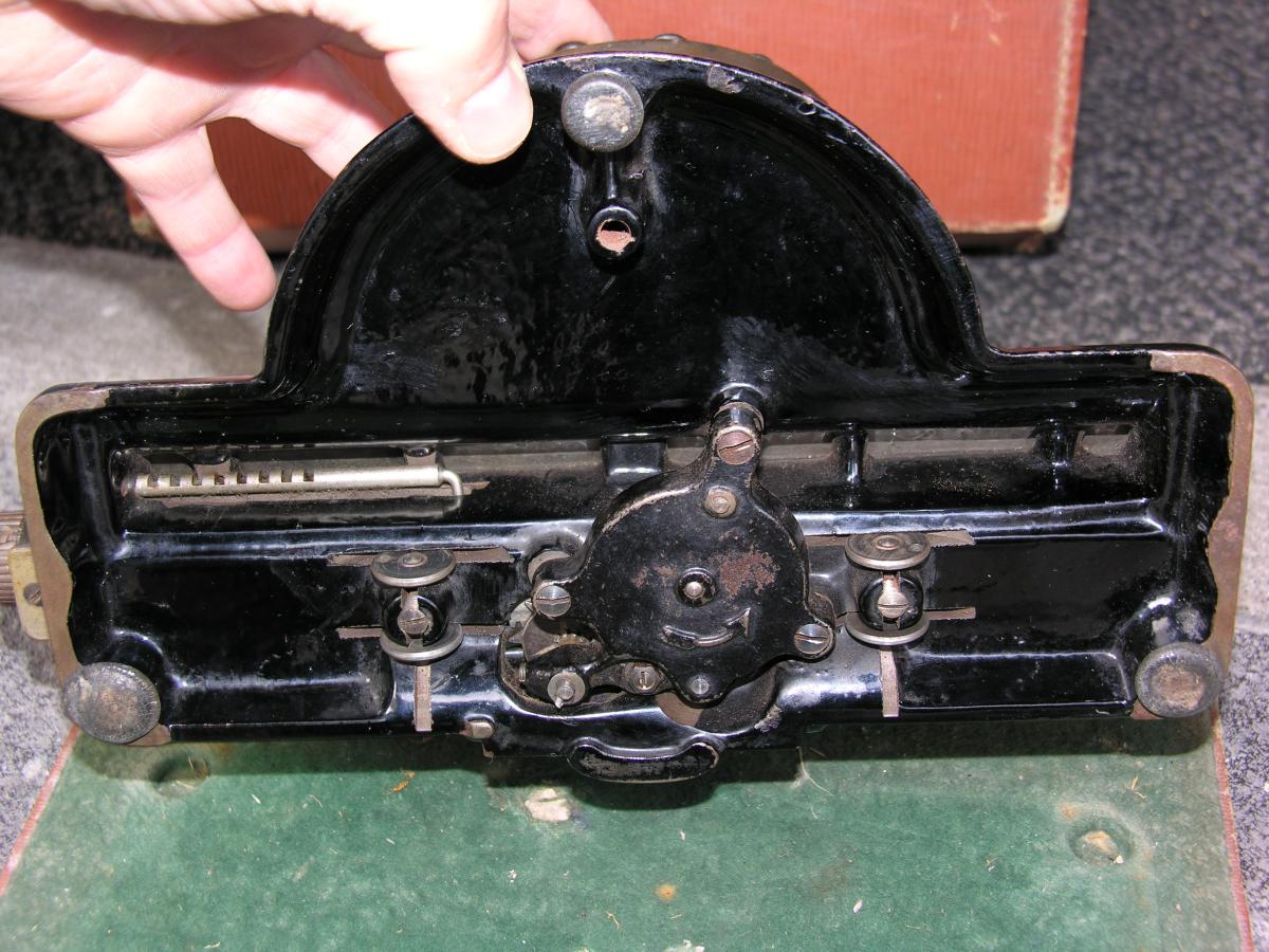 Typewriter Lambert 1884-photo-8