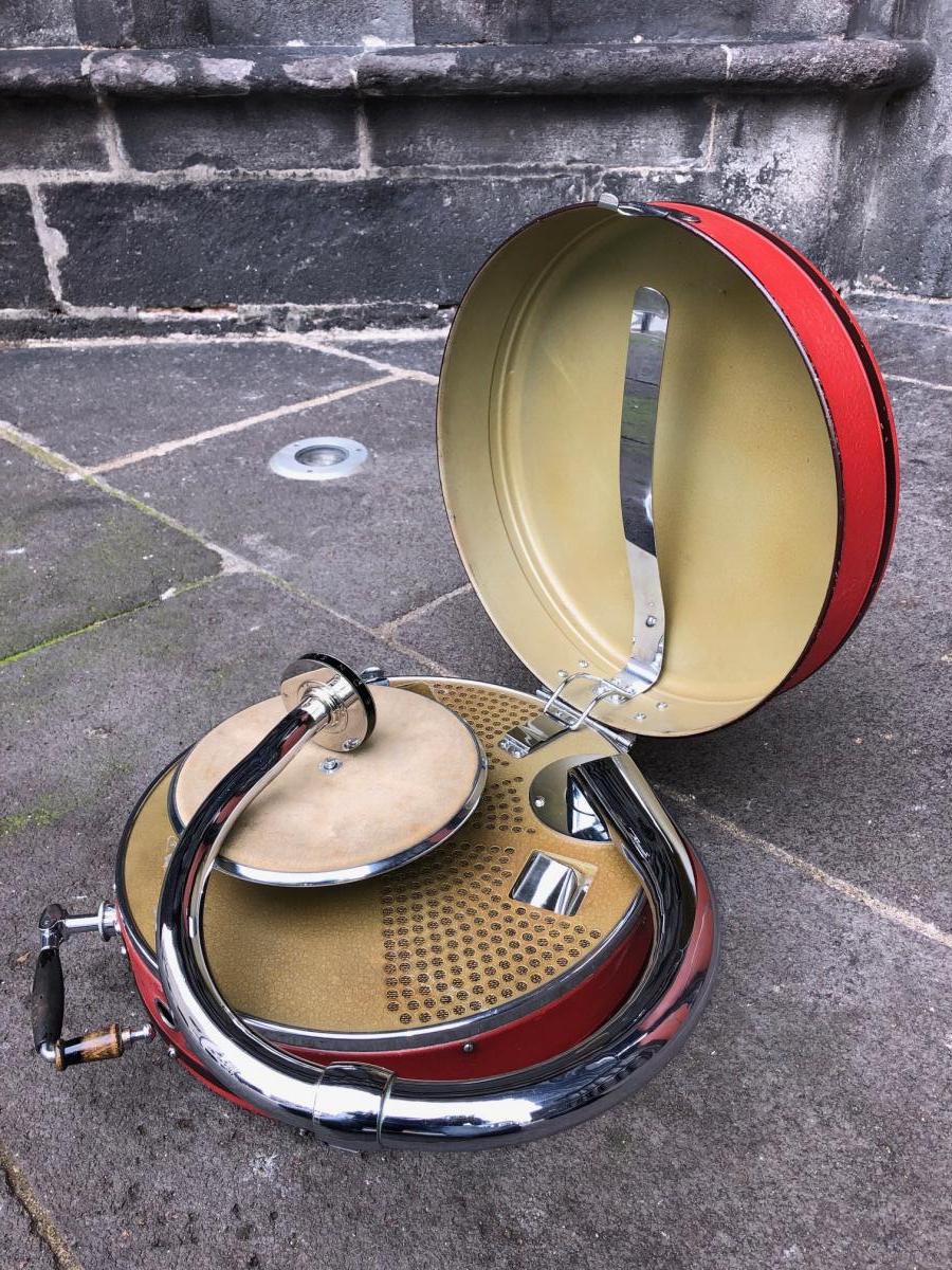 Phonographe Valise Odéon système Vadasz