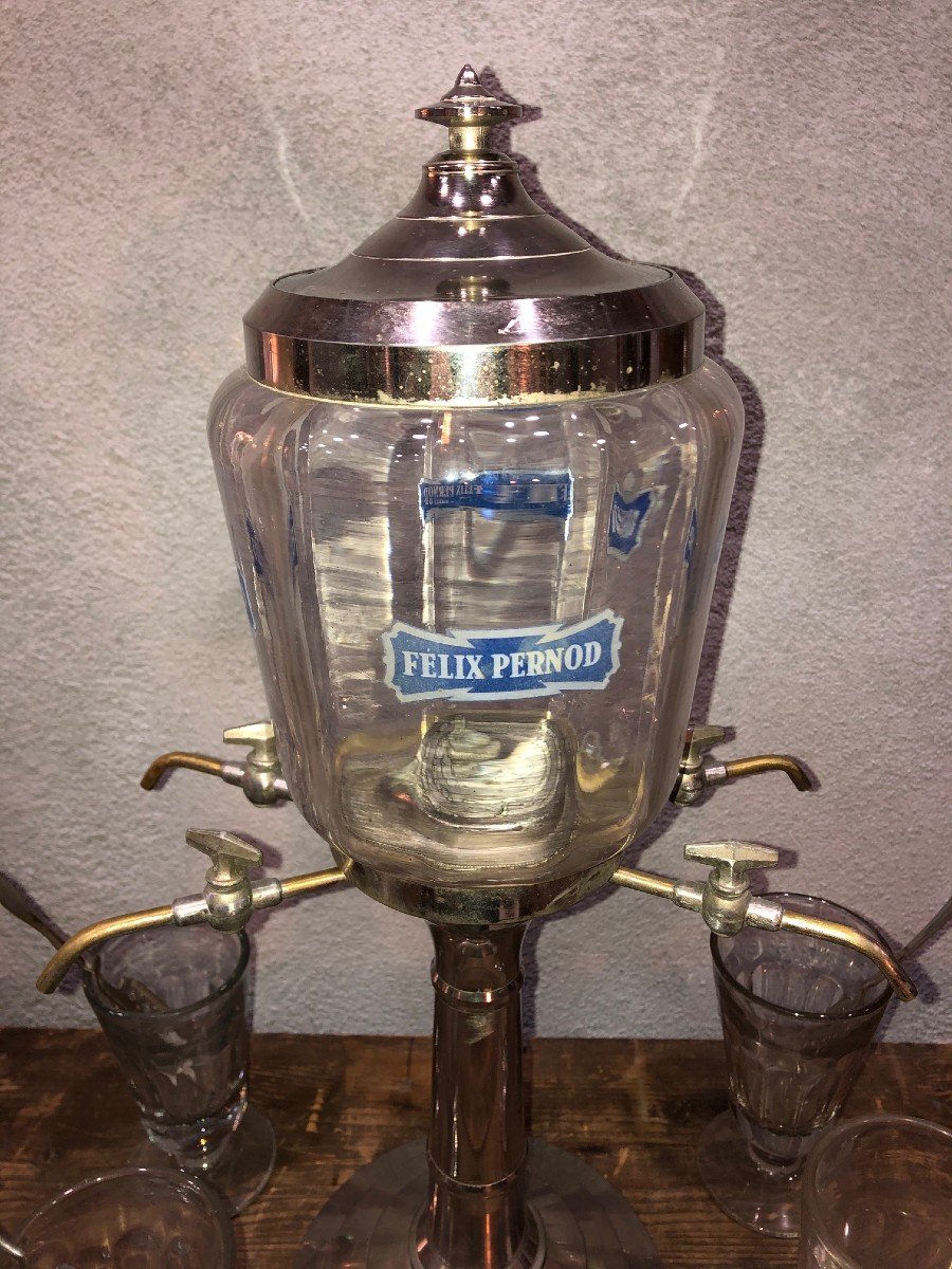Fontaine à Abshinte  " FELIX PERNOD "JR 4 Robinets-photo-2
