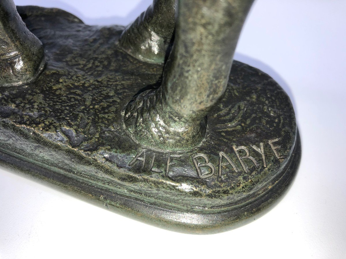 Bronze Animalier Eléphant Alfred Barye-photo-3