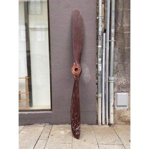 Rare Wooden Airplane Propeller Gallia 2.60 Meter 14-18