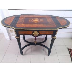 Napoleon III Period Table In Marquetry