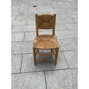 Charlotte Perriand Chair Model Bauche N:19 Edition Steph Simon 1960s